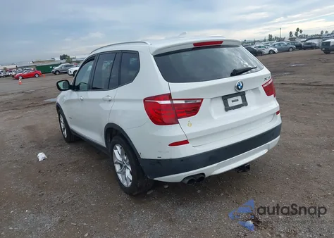 2013 BMW X3 xDrive28I from USA, damaged, VIN 5UXWX9C5XD0D00122